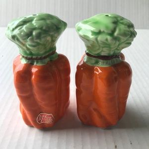 Vintage Lefton Bundles Of Carrots Salt & Pepper Shakers